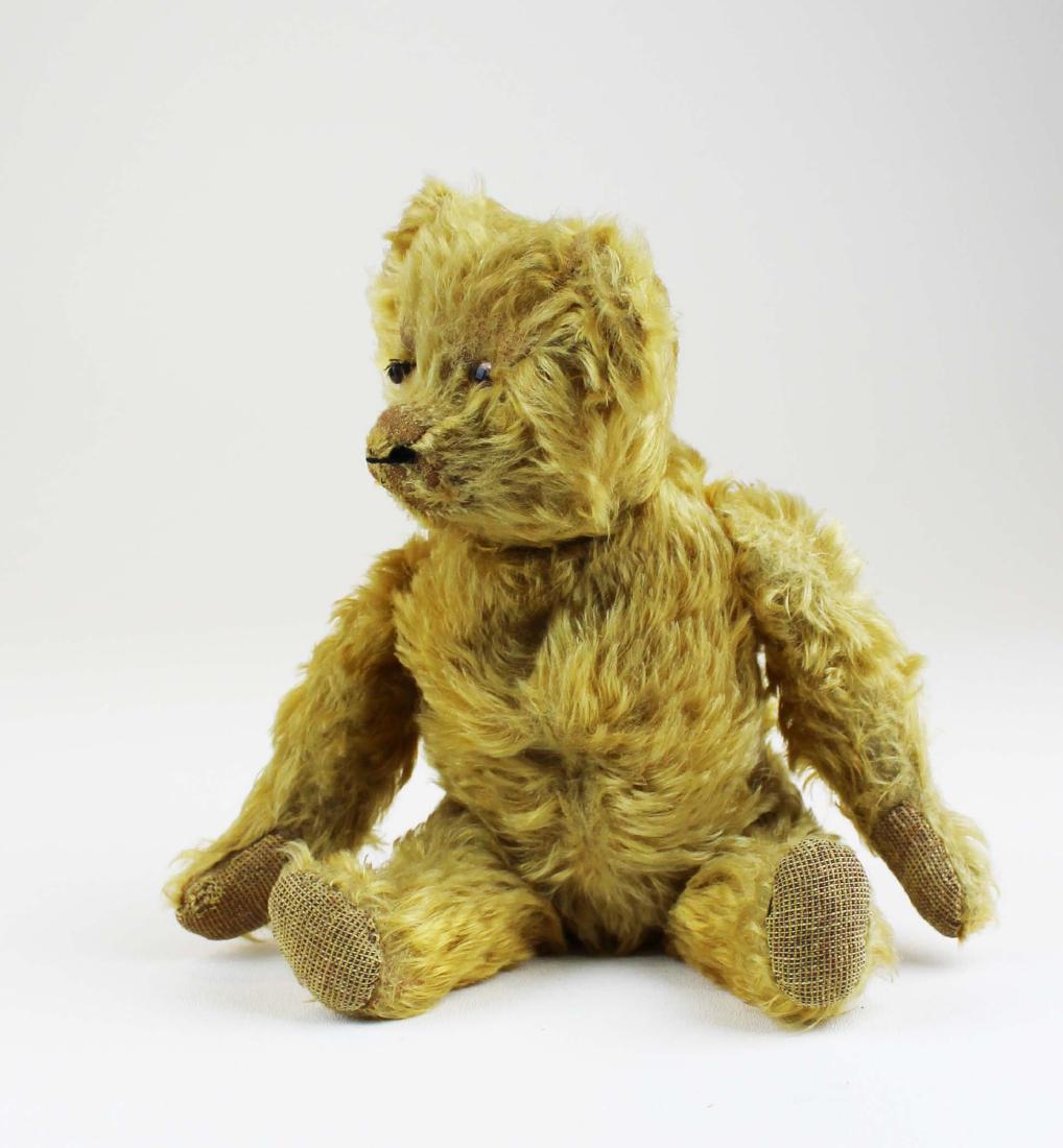 small early 20th c jointed mohair teddy bear (1 of 8)