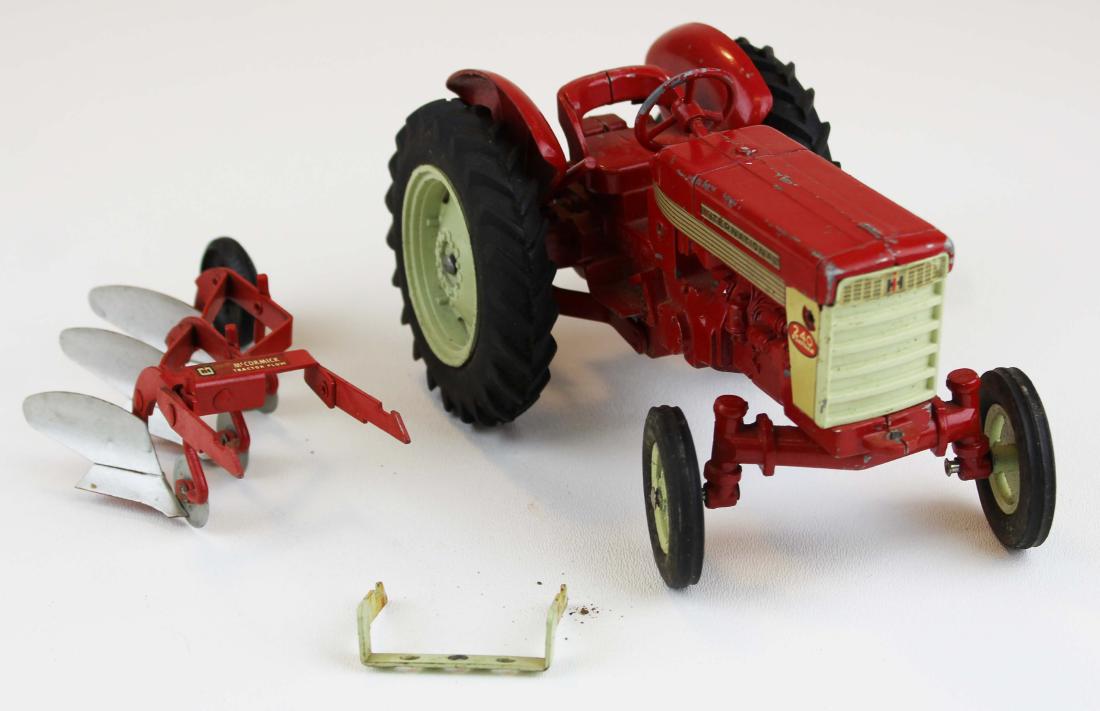 Eska IH 240 Utility die cast tractor & plow (1 of 12)