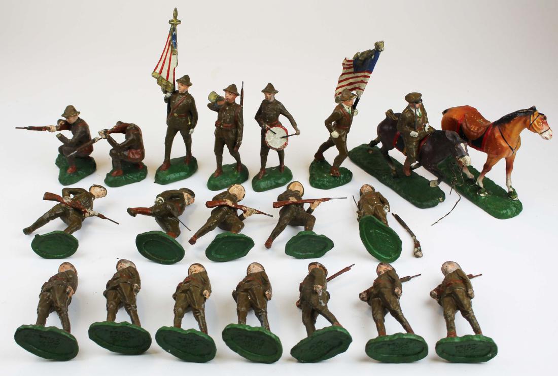 Japanese Trico large WWI US soldiers (1 of 3)