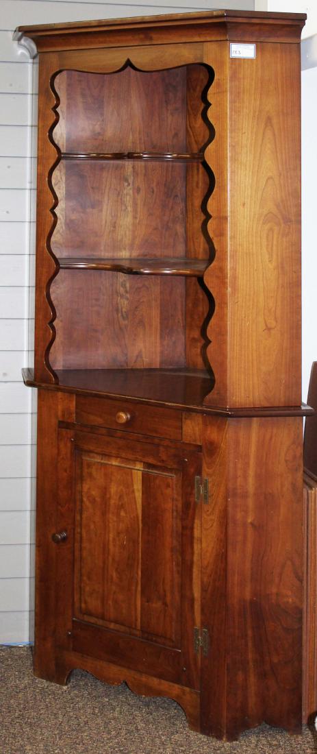 Leopold Stickley Cherry Valley Corner Cupboard Oct 26 2018