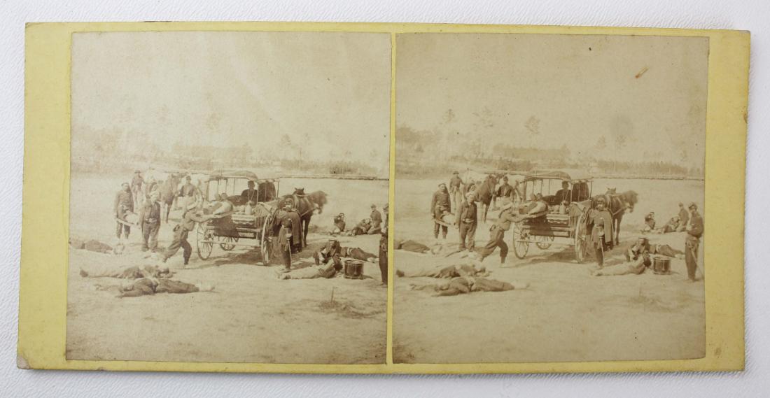 Stereoview Civil War card (1 of 5)