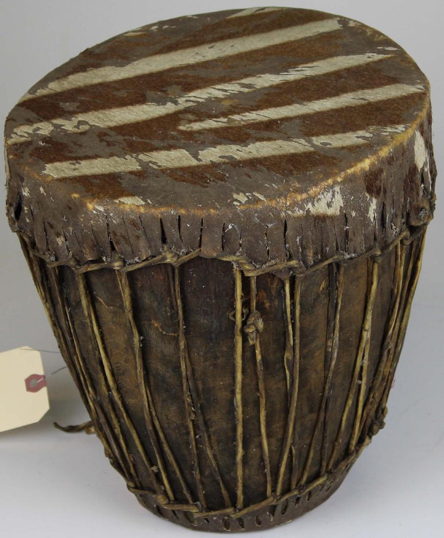 Zebra skin drum (1 of 3)