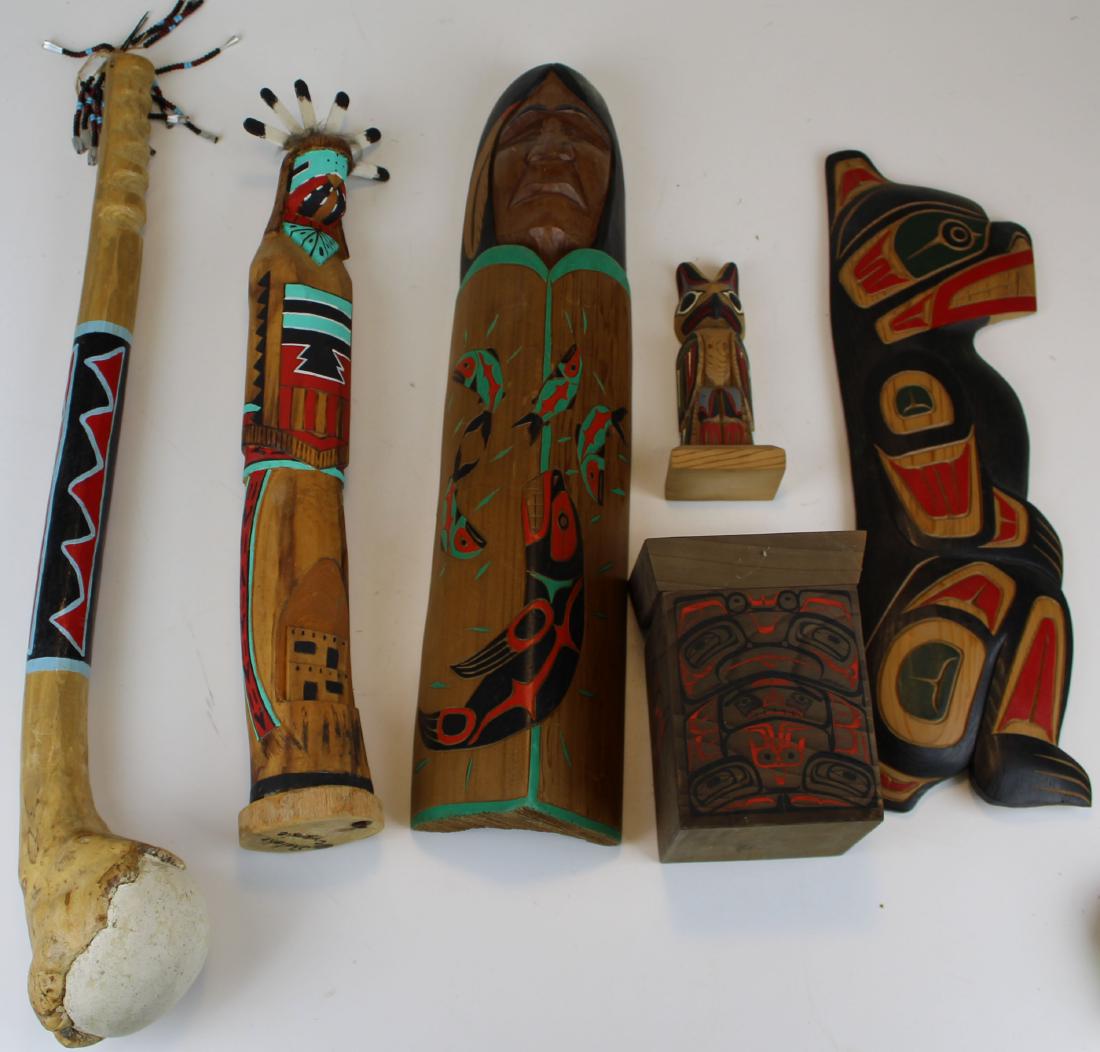 six Pieces of Northwest Coast art (1 of 5)
