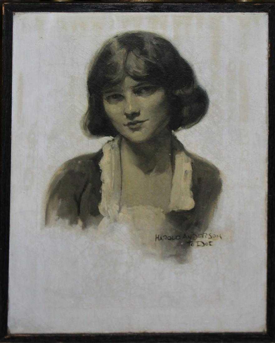 Harold N Anderson (American 1894-1973) Young woman (1 of 1)