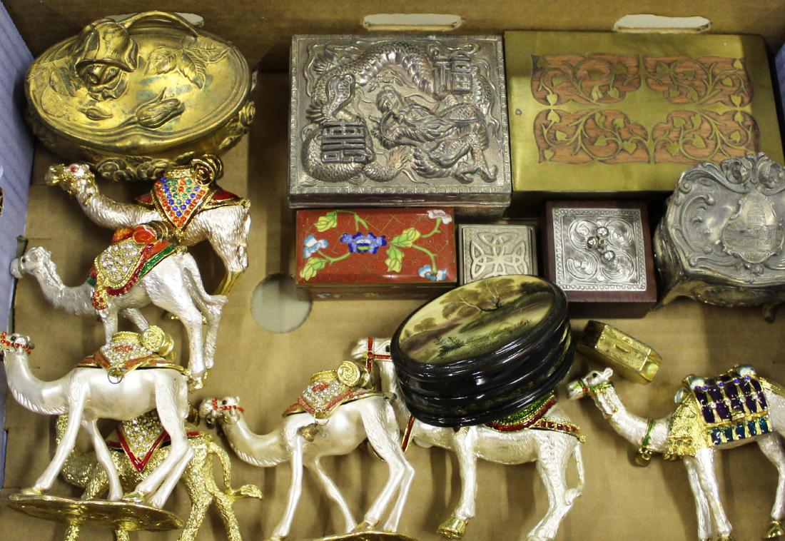 A group of 14 small boxes (1 of 3)