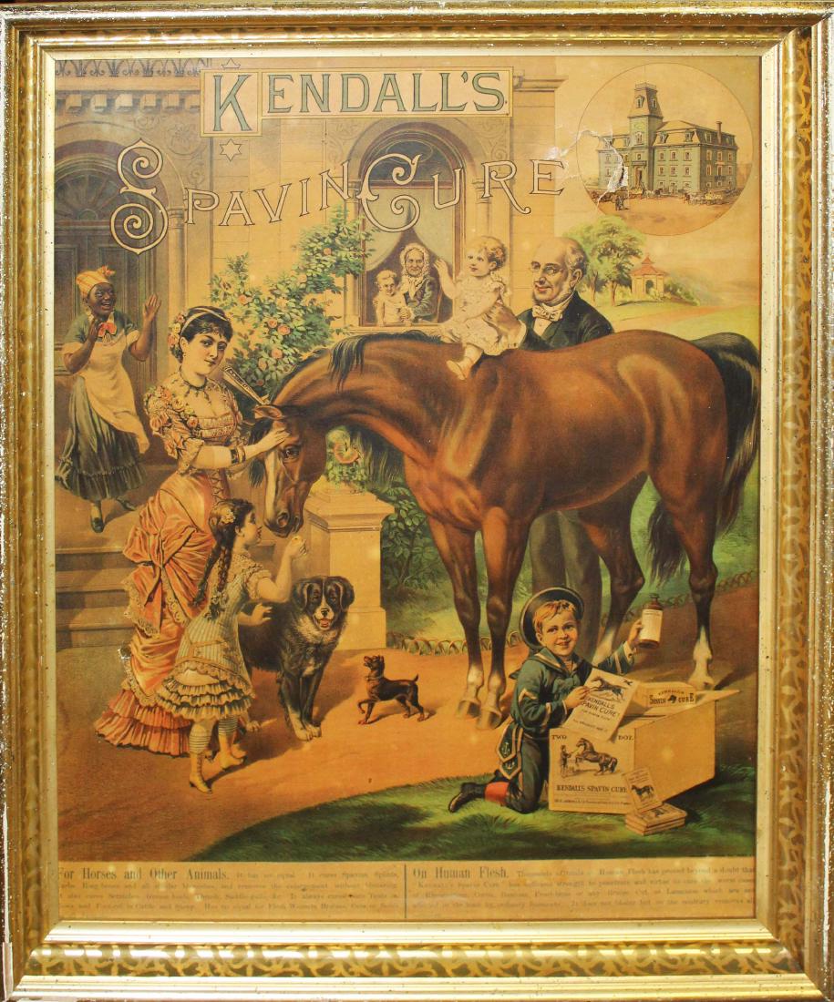 Kendall's Spavin Cure advertising poster (1 of 7)