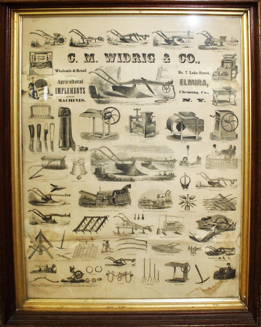 Elmira, NY Agricultural Implements poster (1 of 3)