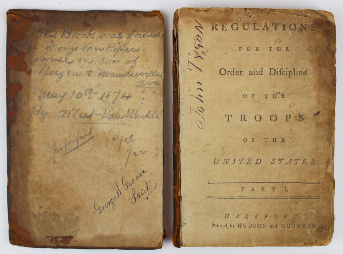 1782 Von Steuben Regulations for US Troops (1 of 11)