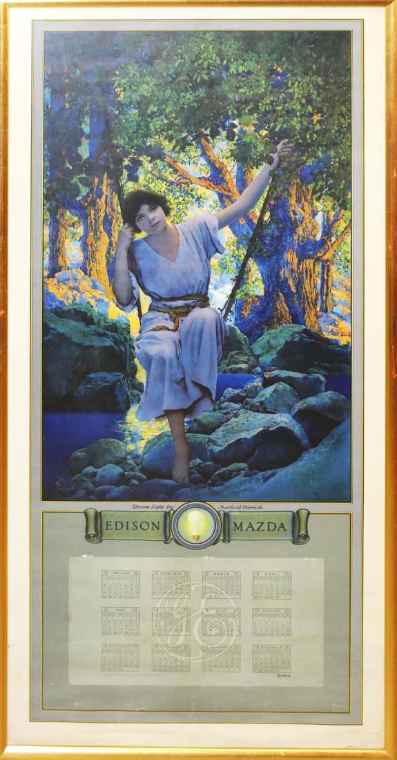 Maxfield Parrish Edison Mazda Dream Light (1 of 1)