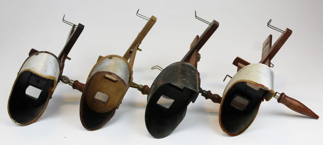 four late 19th c stereopticon viewers (1 of 6)