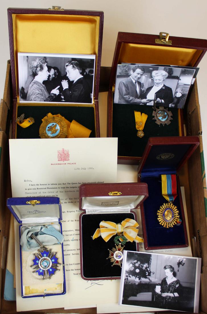 Mary Louise Fordham Latin American medals (1 of 9)