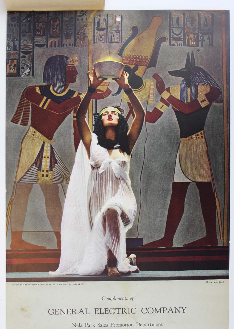 1938 Victor Keppler Edison Mazda calendar (1 of 5)