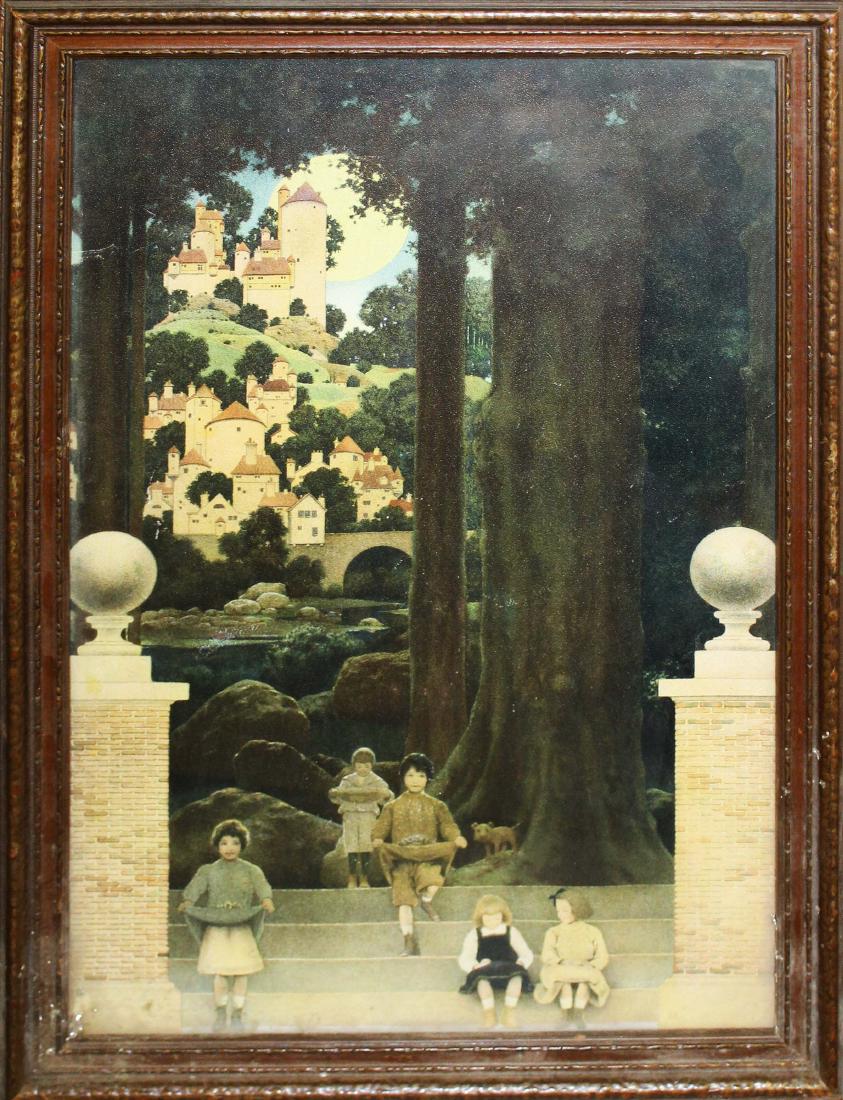four Maxfield Parrish prints (1 of 4)