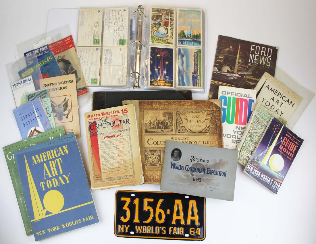 collection of World's Fair and Expo ephemera (1 of 13)