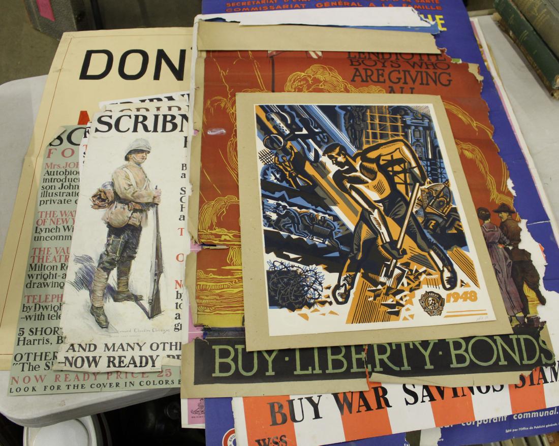 Lot of Posters including Scribners (1 of 8)