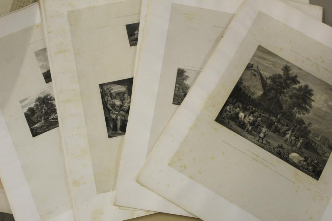 Folio of Prints depicting Marquis of Stafford's (1 of 5)