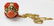 Coral and Yellow gold pendant necklace - 3