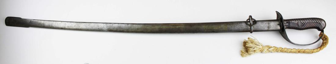 Japanese Type 32 cavalry sabre: Circa 1900 Japanese Type 32 Cavalry sabre- Russo/Japanese War sword SN# 77799 33" blade 38" overall