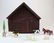 19th- early 20th c folk art carved wooden toys
