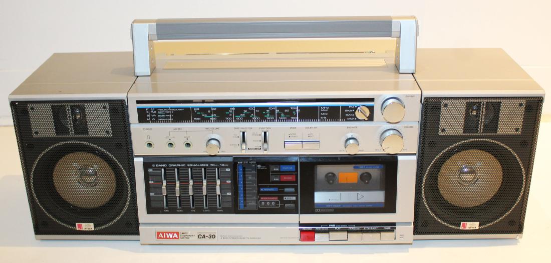 AIWA CA-30 Carrying Component Stereo System: AIWA CA-30 Carrying Component Stereo System in original packaging. Unused condition.