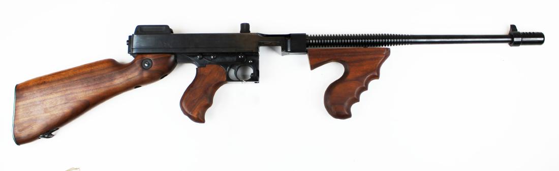 Auto-Ordinance Co. -Thompson Carbine: Auto-Ordinance- Thompson Carbine in .45 automatic sold sans magazine- - This firearm is to be sold in accordance with FFL regulations it will require a 4473 background check or a valid FFL/C&R transfe