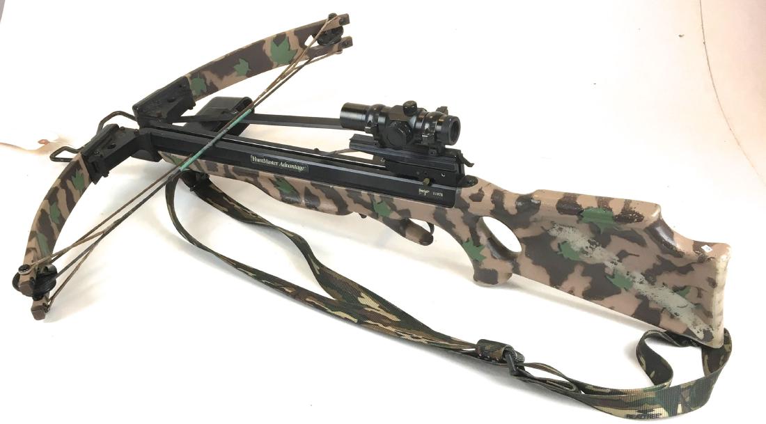 10point "Huntmaster" crossbow: 10 point "Huntmaster" crossbow with scope sling and bolts