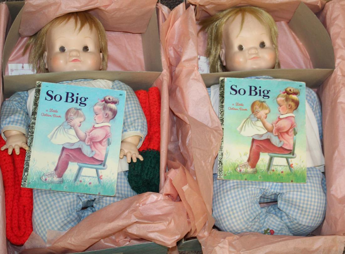 Effanbee, Madame Alexander, other dolls: Jan Hagara, Effanbee Patsy, Effanbee An, Madame Alexander Portrette, Ideal, Vogue Ginny, Madame Alexander dolls (10 pcs), some MIB, hts 9" to 17"