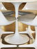 Knoll Saarinen tulip dining table and 4 chairs - 5