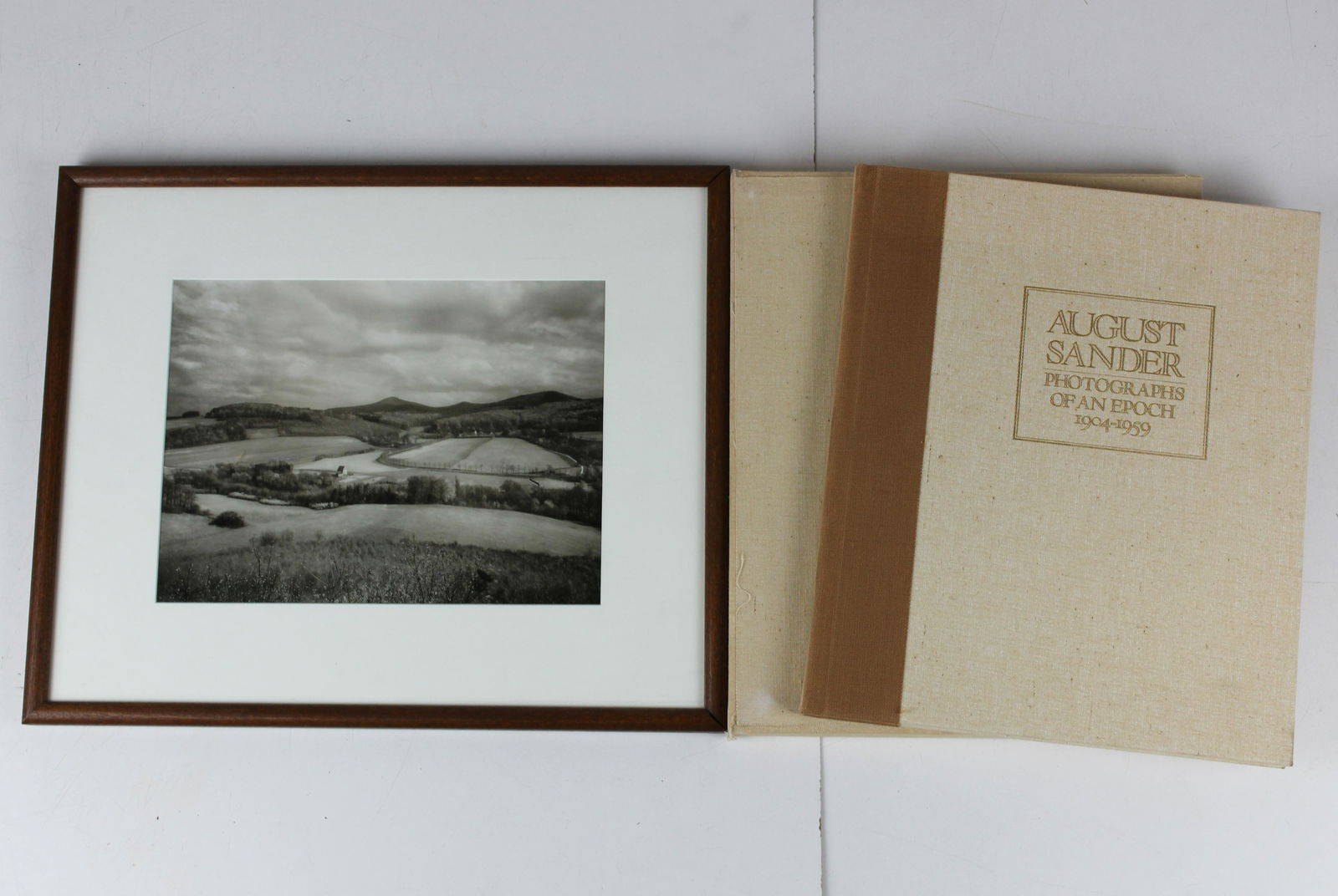 August Sander Photographs of an Epoch ltd: August Sander Photographs of an Epoch 1904-1959, ltd & #'d 372/ 400, with original silver print photograph as issued