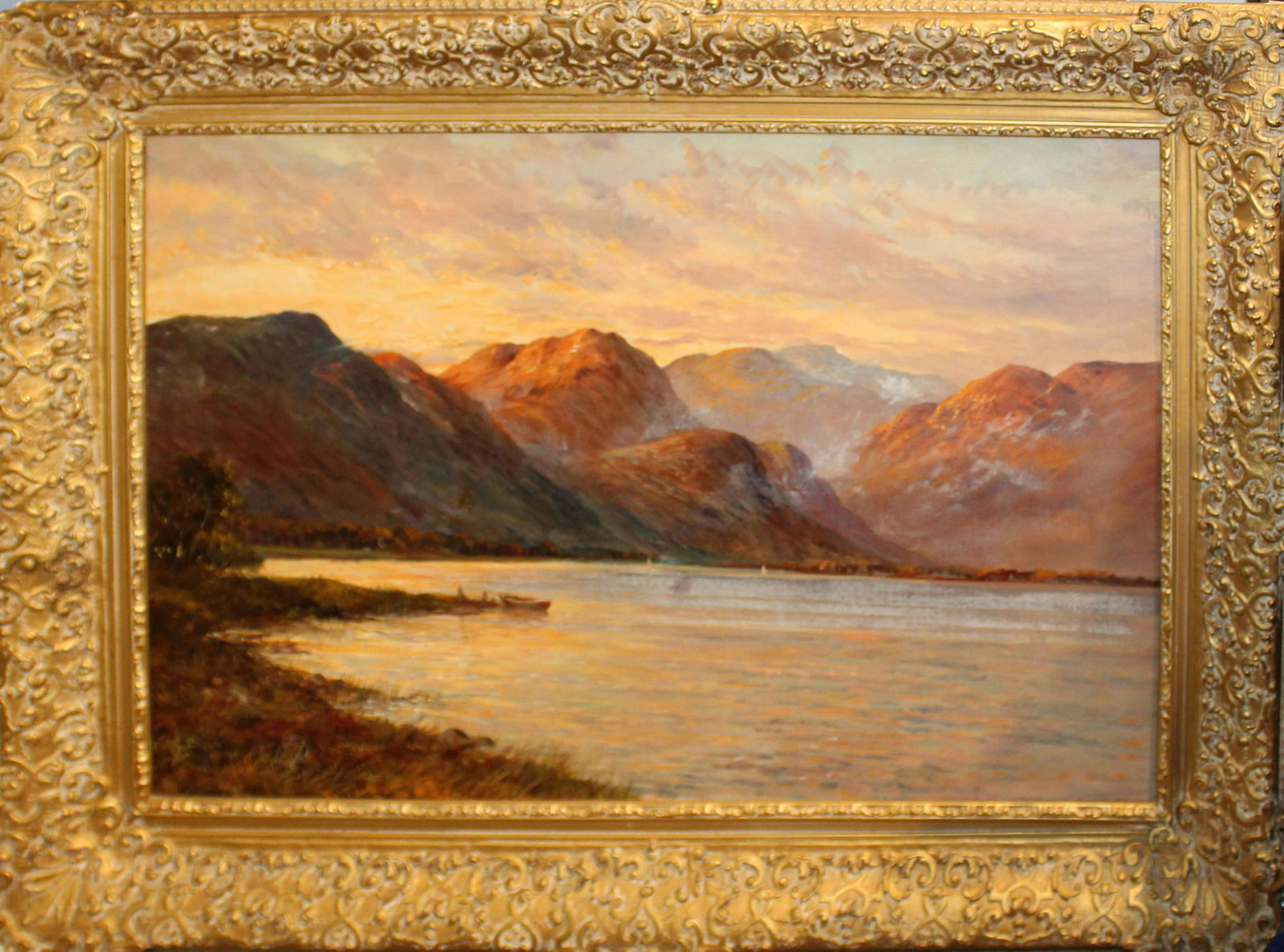 Francis E. Jamison/ Graham Williams (1895-1950): Francis E. Jamieson/ Graham Williams (English 1895-1950) Loch Lamond -Jamieson is believed to have painted under eleven different artist names so he could sell more of his paintings undetected by his