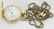 Waltham 14k y.g & diamond ladies pocket watch