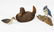 3 Vermont artisan carved birds