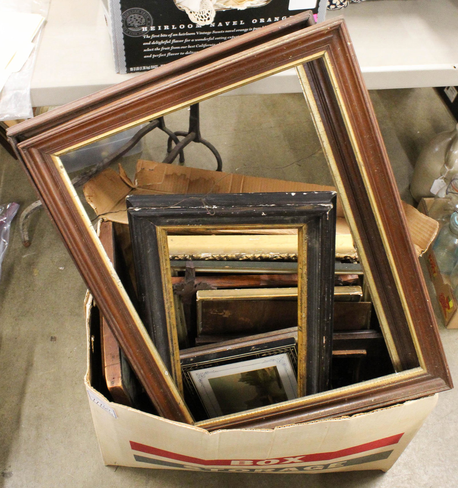 Lot of 19th c Frames: Lot of 19th c picture frames-