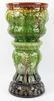 Victorian Majolica Jardiniere on Stand