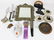 Group of Assorted Smalls incl. Bank, Mirror, etc.
