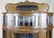 Oak Triple Curve Glass China Cabinet - 3