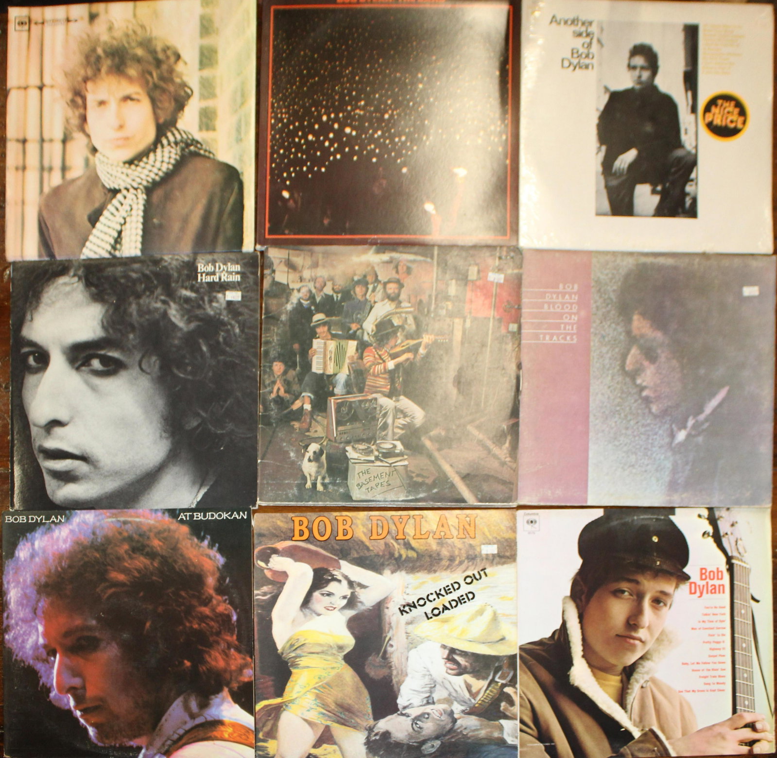 Large Lot of Bob Dylan Albums: Large Lot of Bob Dylan Albums From his entire Career