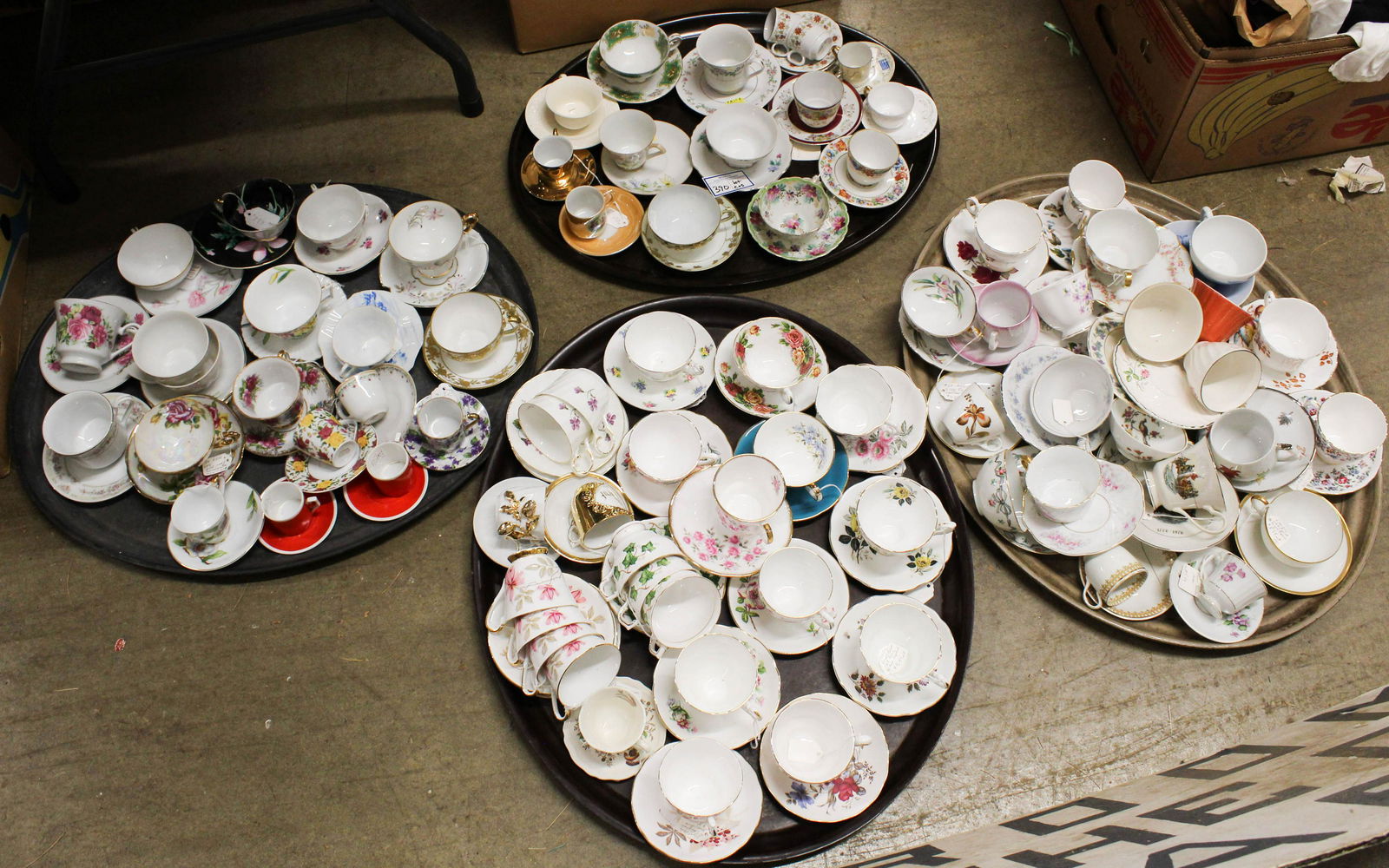 Large Collection of Porcelain Cups and Saucers Aug 01, 2020 Merrill