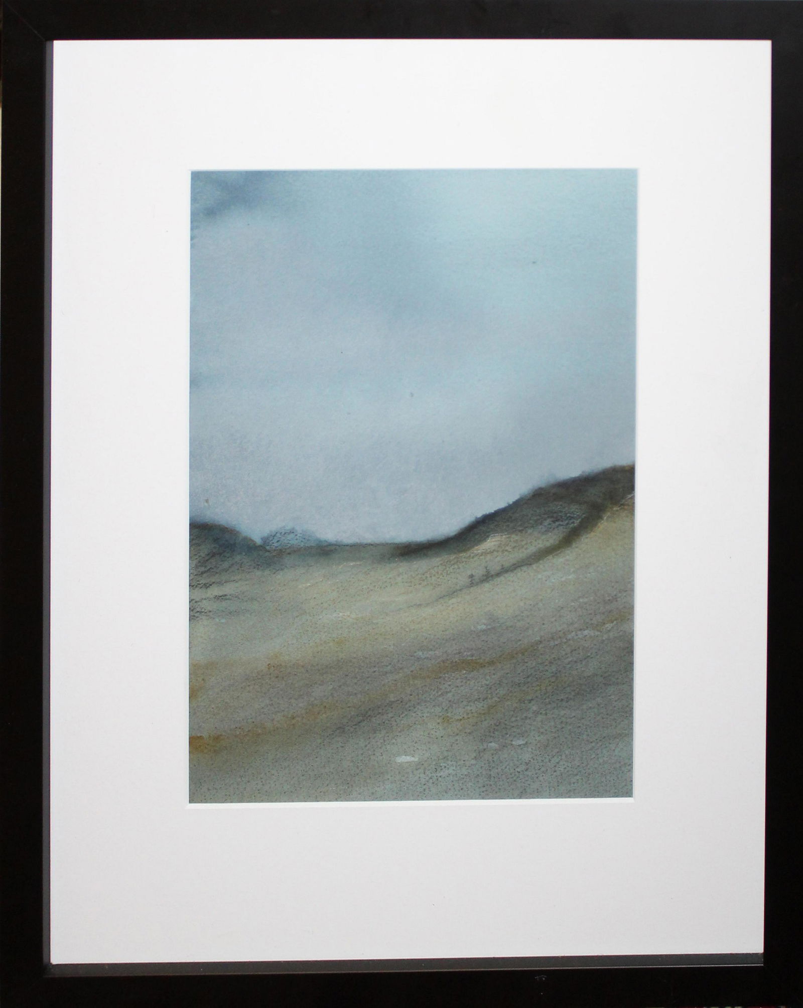 Gordon Jones (Am. Vt.), "Frazer-Thompson Confluence,: Gordon Jones (Vermont), "Frazer-Thompson Confluence, British Columbia (II)", 2011, watercolor, pastel, pen, and ink, 12 x 9 inches (sight), 21 x 16.5 inches (framed). Sold to benefit the Brattleboro M