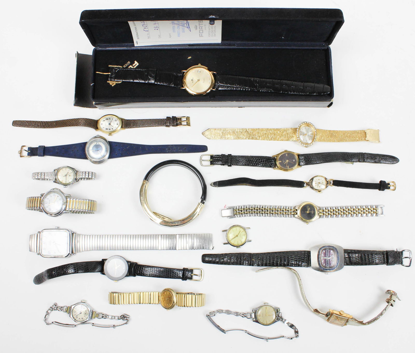 Tissot, Omega, other Wrist Watches: Tissot, Omega, other wrist watches (18 pcs)