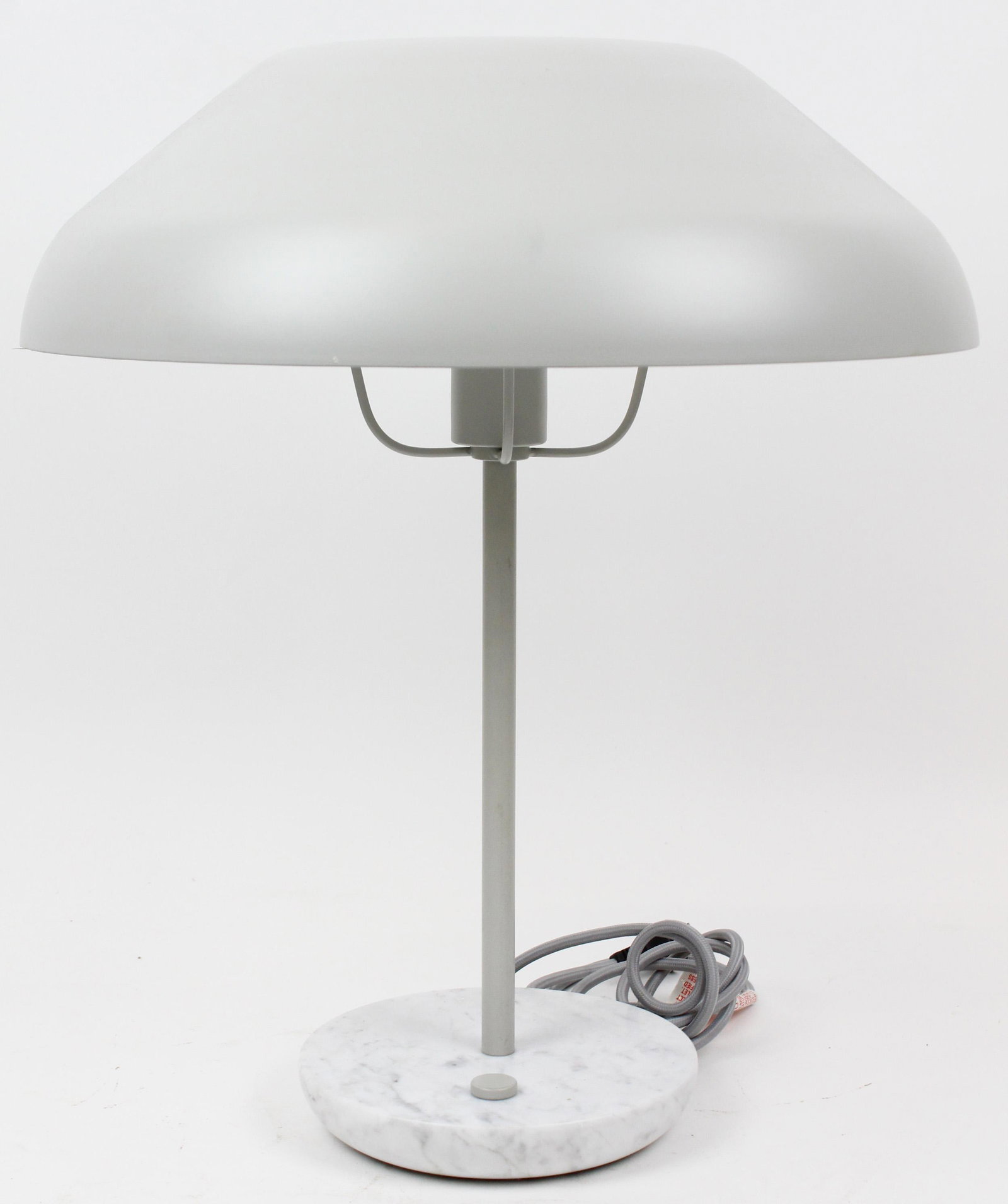 Blu Dot Beau Table Lamp: Contemporary Blu Dot "Beau" table lamp, ht 18", diameter 16"