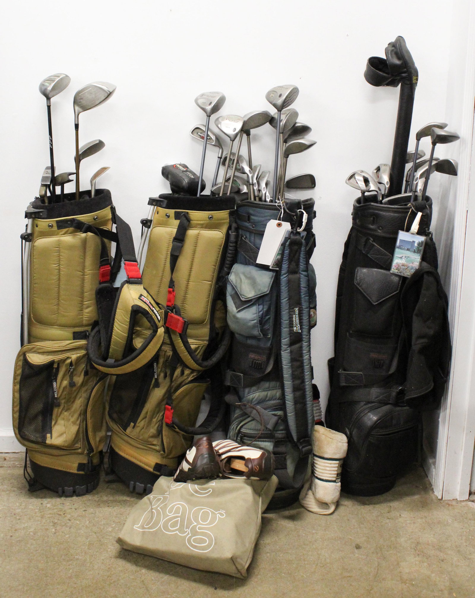 Two Sets of Callaway Golf Clubs: Two sets of Callaway Golf Clubs. Boths set are Big Bertha. Comes with four golf bags, many other extra clubs. Many extras.