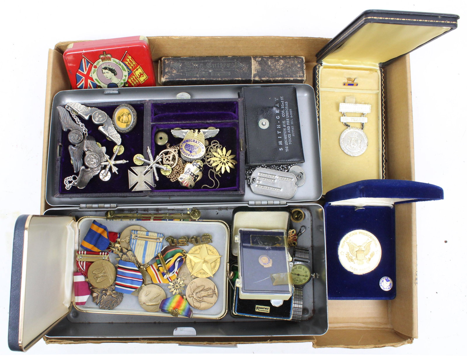 US Border Patrol, Masonic, Men's Jewelry: US Border Patrol, Masonic, US Militarymedals, badges, men's jewelry