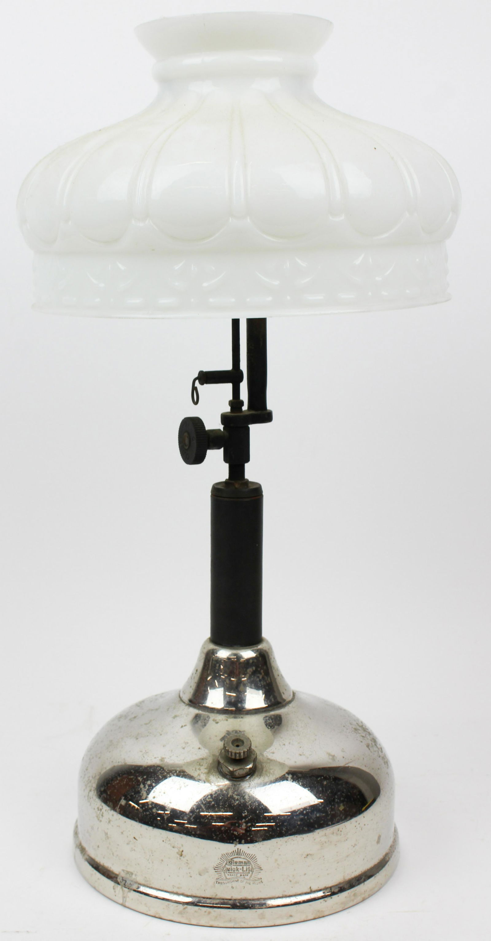 ライト・ランタン Quicklite lamp with melon shade1926 Quicklite lamp with melon shade1926 Vintage COLEMAN QUICK Lite