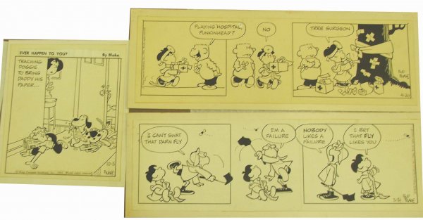 Bud Blake "Tiger" daily strips: 4-20-66 and 5-31-66 Ever Happen to you 10-5-65