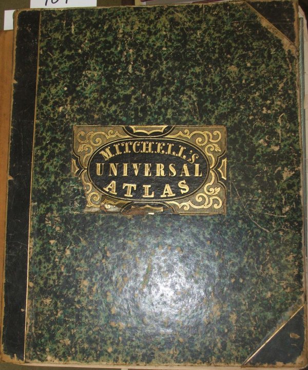 1854 Mitchells New Universal Atlas-Cowperthwait