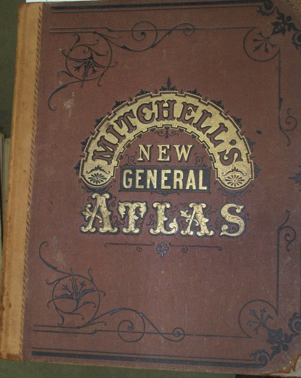1878 Mitchell's New General Atlas