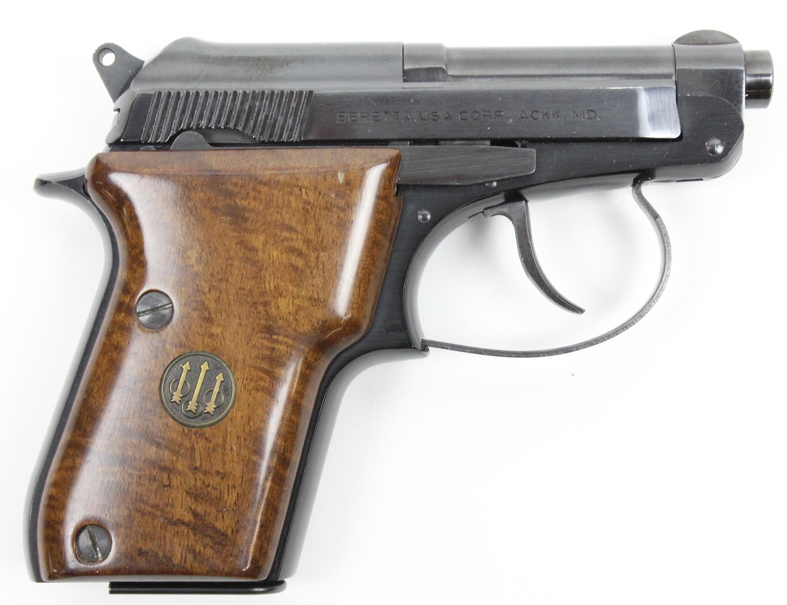 Beretta Model 21A pistol: Beretta Model 21A Pistol in .22lr in original box with spare magazine very clean condition- To be sold in accordance with Federal Firearms Laws. This firearm will require an FBI 4473 Background Check 