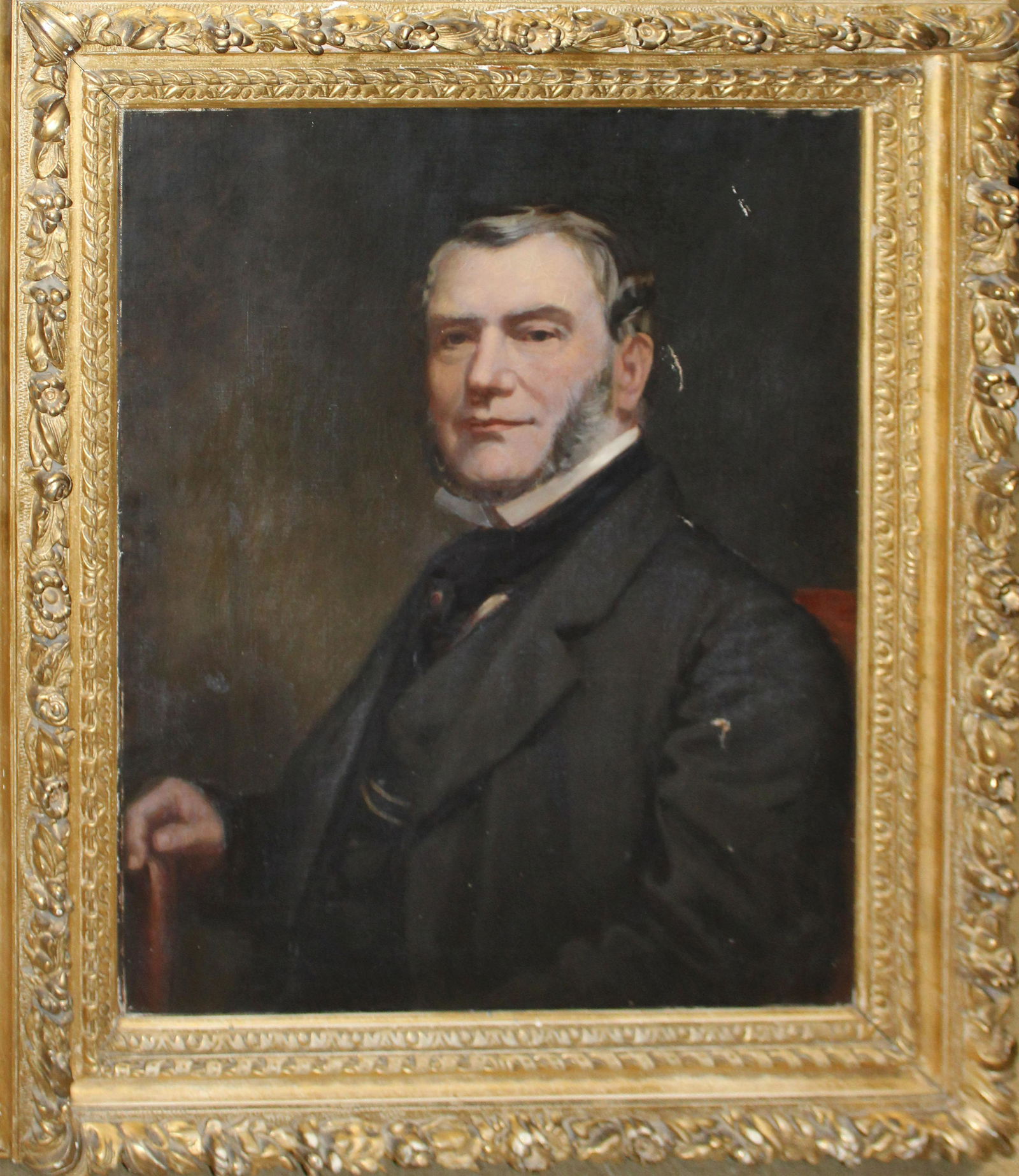 Late 19th C Portrait of a Gentleman (1 of 2)