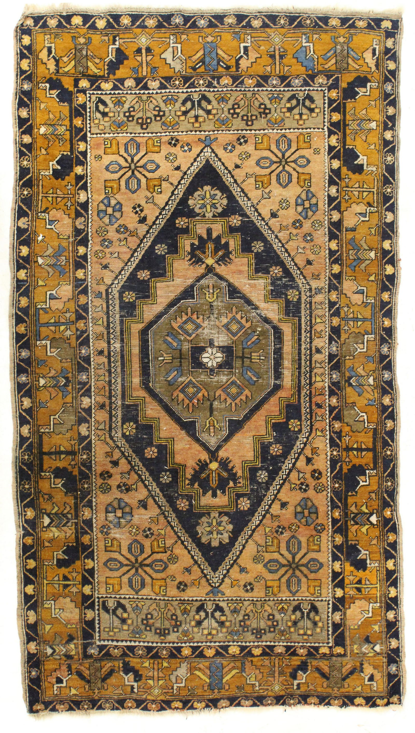 Early 20th c Persian Senna Area Rug (1 of 4)